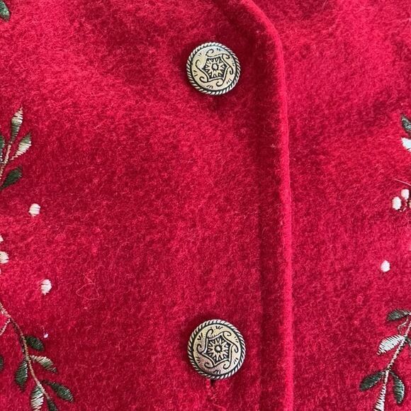 Wool Christmas Vest Large Bedford Fair Lifestyles - Picture 4 of 7